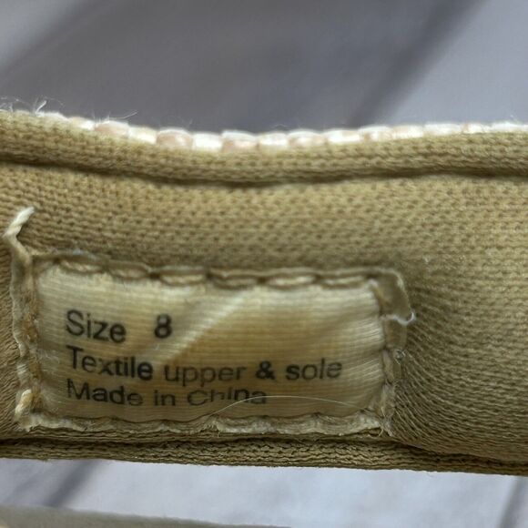 Volatile Women's Island Wedge Platform Sandals Raffia Thong Flip Flop Tan Size 8 - Picture 16 of 16